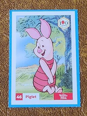 Loblaws Disney Stickers - 46 Piglet - MAKE A BUNDLE!!